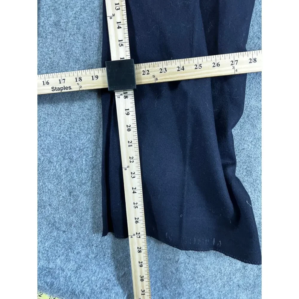 VTG 40s US Navy Sailor Pants Mens 28 Black High Rise Wide Leg Military Workwear